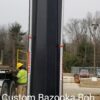 Custom Bazooka Plumb Bob used for tapered columns